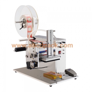 Semi-auto top labeling machine