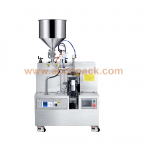 Single station filling and ultrasonic sealing machine