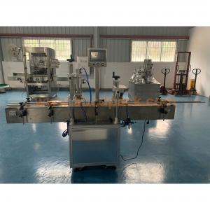 Automatic cap press machine