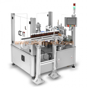 Vertical cartonning machine