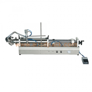 Semi-automatic single head liquid filling machine