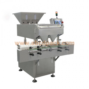 16 lanes automatic tablet counting filling machine