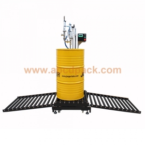 Semi-automatic weighing filling machine