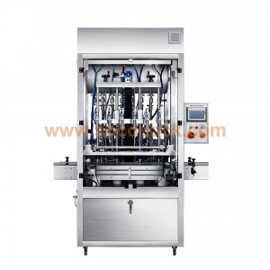 Servo drived piston (Volumetric) system filling machine